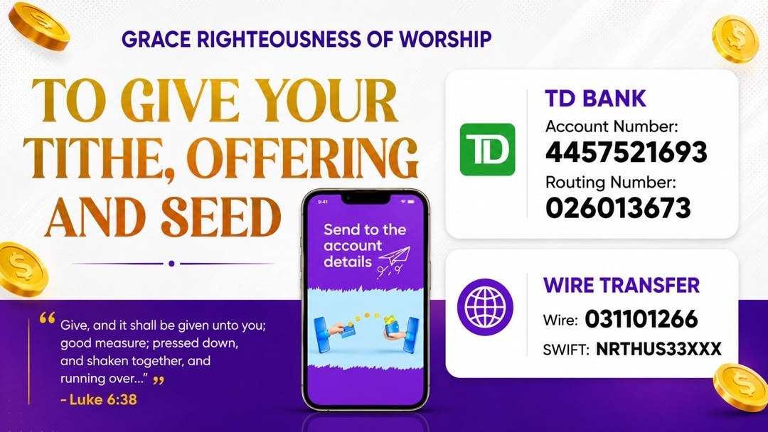 GROW Church Giving Information